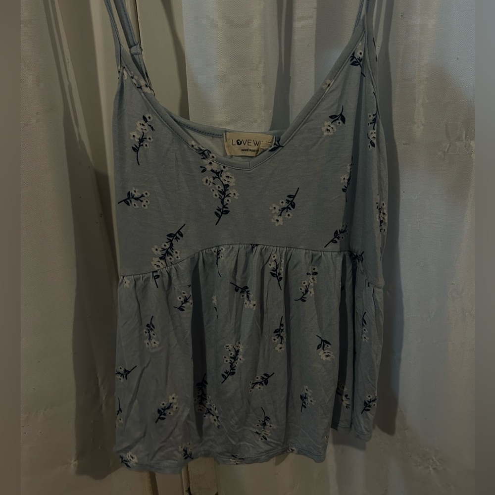 Love Wins Floral Tank